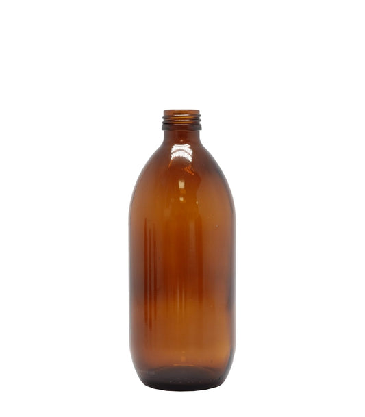 Product image of Amber Glass Generic Bottle (28mm Neck) No Cap